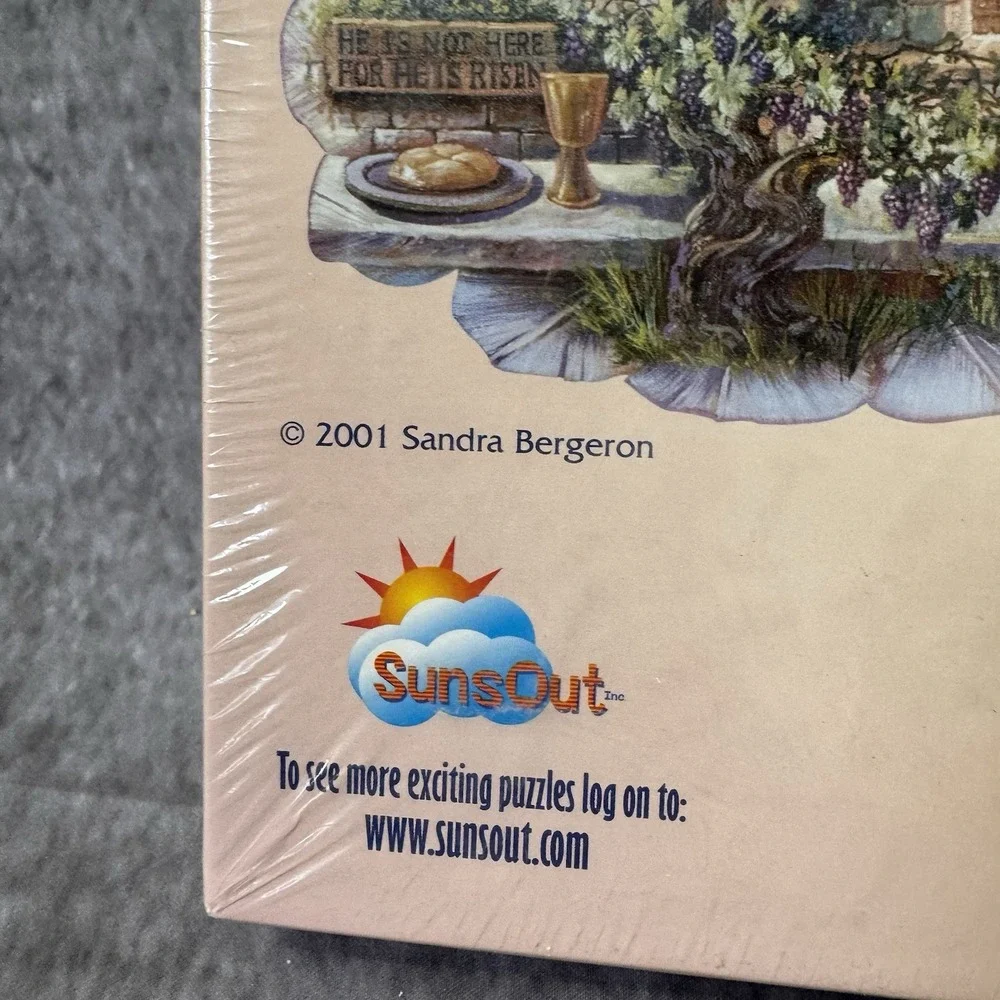 New Sealed SunsOut Dove of Hope Sandra Bergeron 1000 Piece Shaped Jigsaw Puzzle